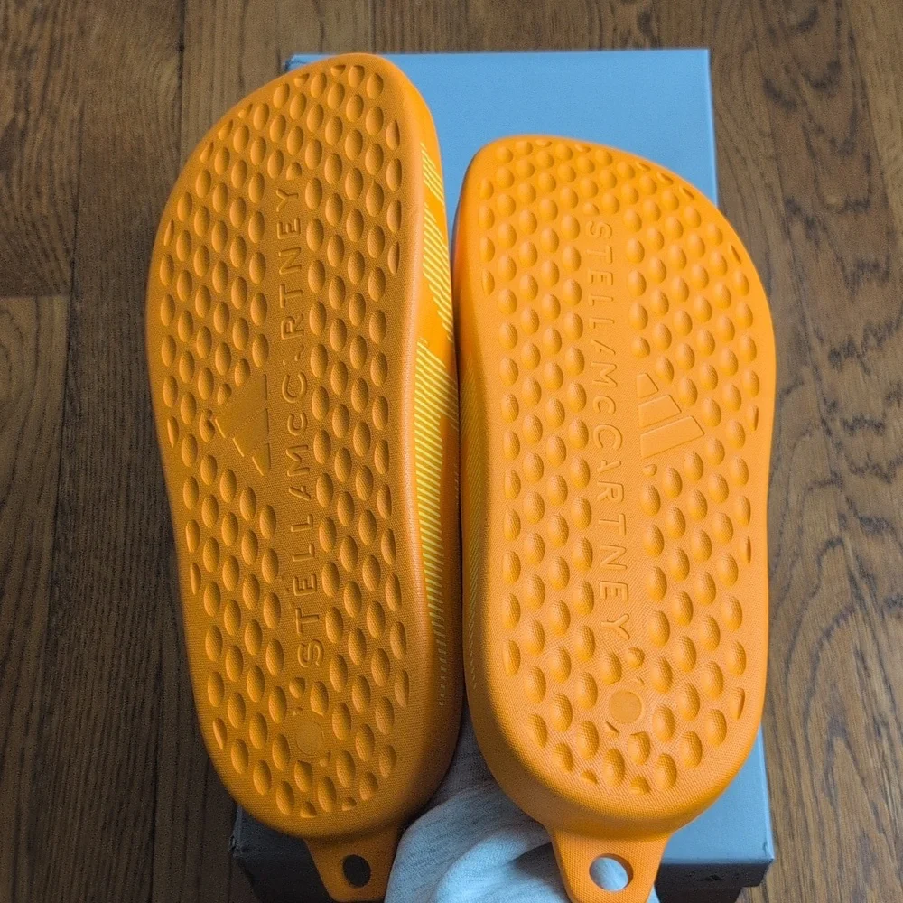 NIB Stella McCartney Adidas Collaboration Slide Sandals Slip On Shoes Size 9